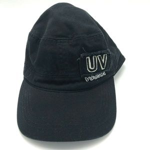 UV Vodka Cadet Alcohol Hat Cap Strapback Adjustable Black